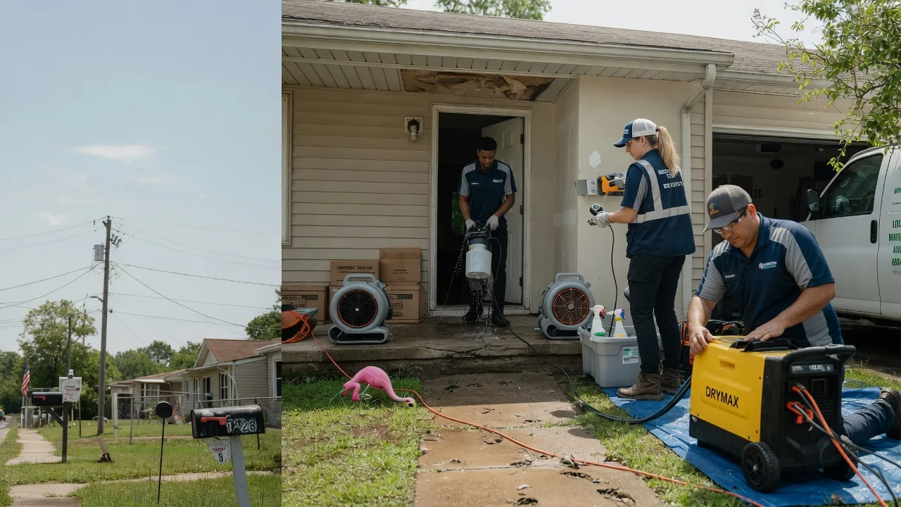 Storm Damage Water Removal in Balch Springs, TX near me
